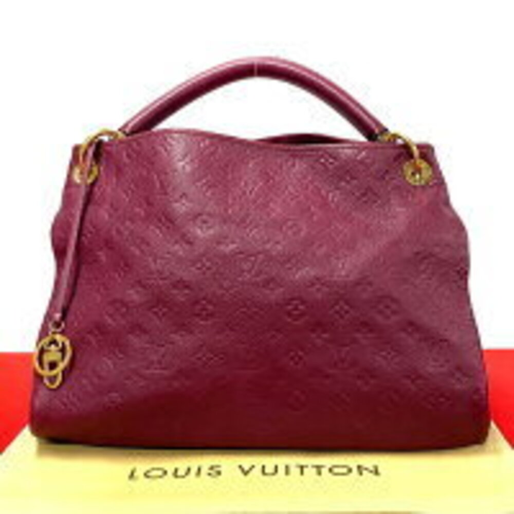Louis Vuitton Empreinte Artsy leather shoulder bag Wine Red red